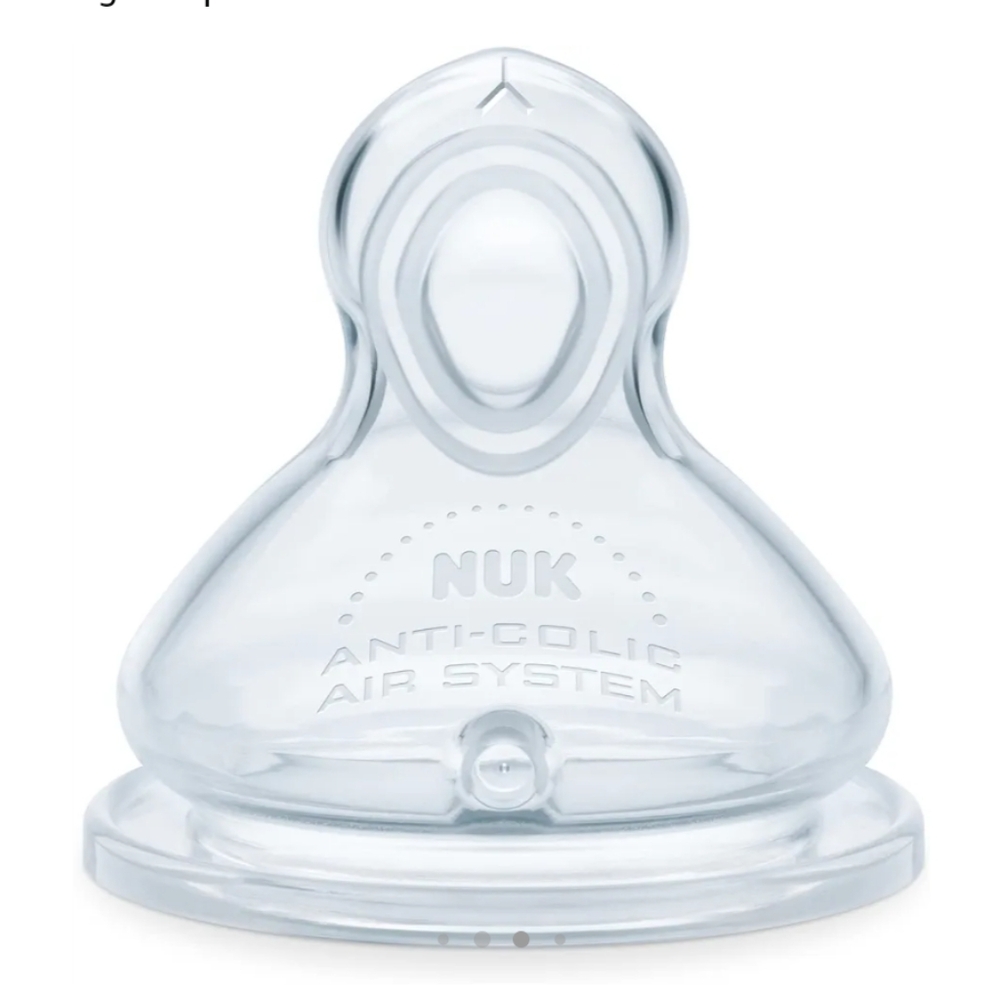 EUC Nuk smooth flow anti colic baby bottles Pink Rose Set of 4 - Picture 7 of 7